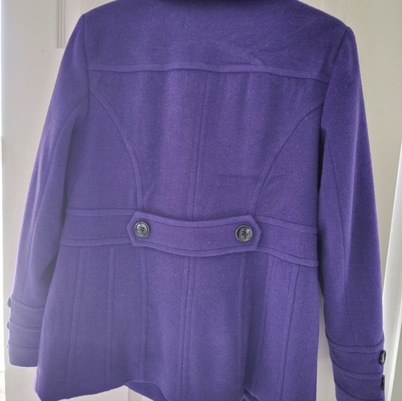 St.John’s Bay Women's Cashmere Blend Pea Coat Size S - Picture 7 of 10